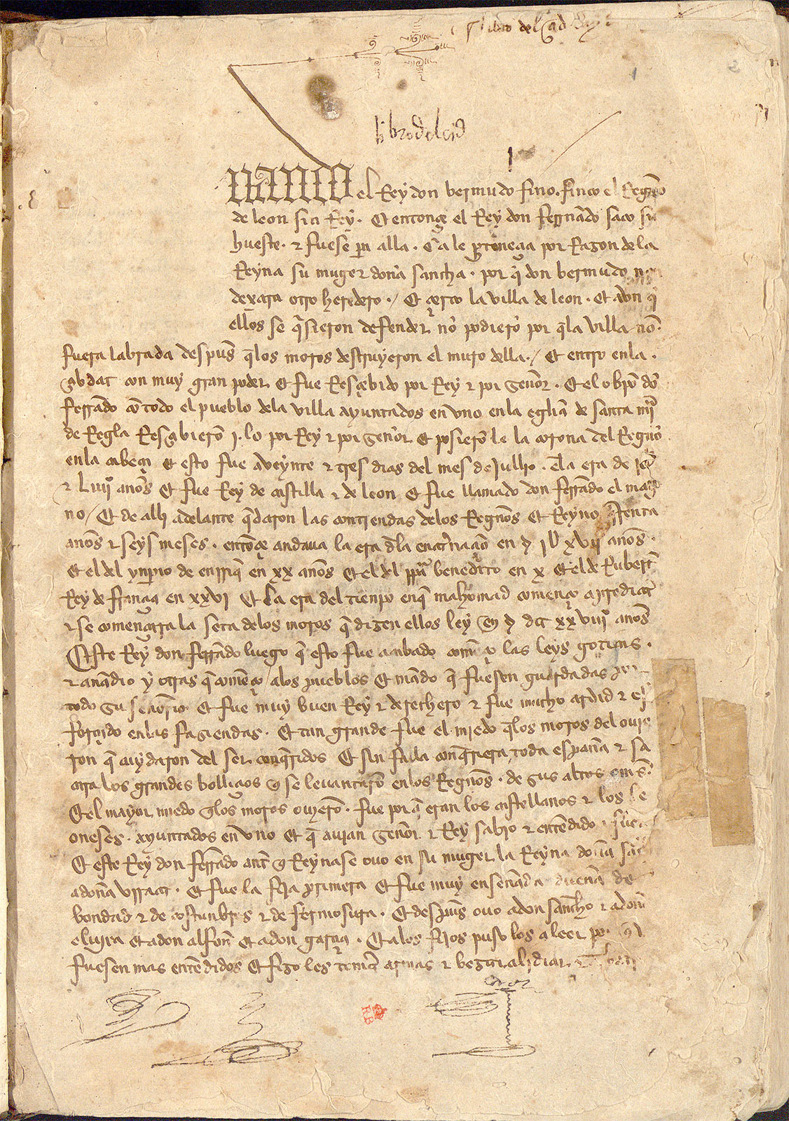Crónica de Castilla. Un pasado de leyenda. Exposición Arquitecto de historias: Alfonso X y el saber histórico en la Edad Media. Universidad de Salamanca